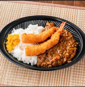 海老フライキーマカレー