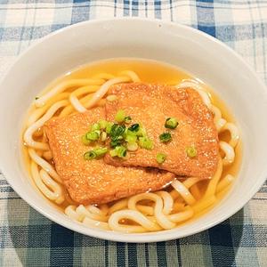 関西風きつねうどん