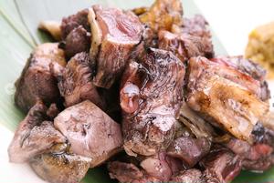 地鶏の炭火焼き