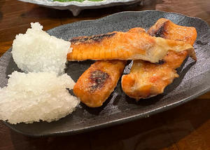 鮭ハラス塩焼き