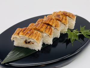 穴子棒寿司5貫 Conger eel sushi roll (5 pieces)