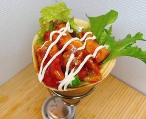 照り焼きチキンサラダ