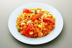 シーフード ビリヤニ・Seafood Biryani