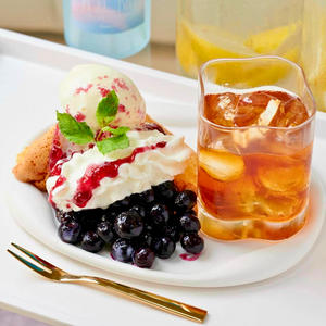 ごろっとブルーベリーシフォンケーキ ミルクバニラ味