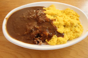 ベジタリアン対応オムライス