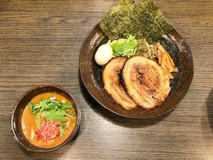 海老つけ麺全乗せ並