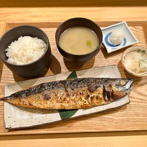 トロサバ塩焼き定食