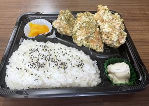 カリッジュ あおさ唐揚げ弁当(4個)