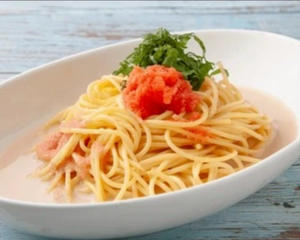 明太バターパスタ