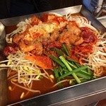 もつ煮ちりとり鍋、
