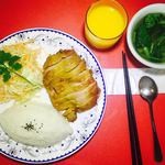 鶏肉炒め定食