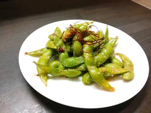 枝豆のペペロンチーノ風味