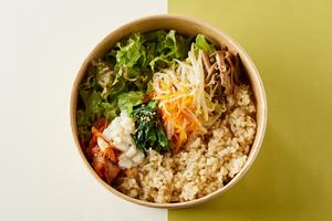 【自由にカスタム】オリジナル玄米ビビンバ Custom Bibimbap