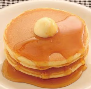 北海道 ホットケーキ (2枚)【メープルシロップ・マーガリン】
