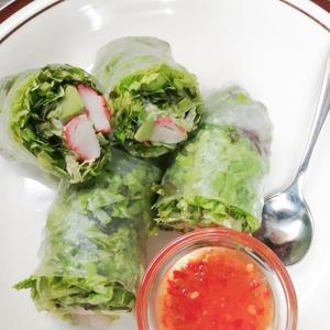 生春巻(野菜たっぷり)fresh spring role.