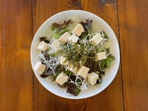 濃厚豆腐のもりもりサラダ