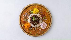 3種盛りカレー Assorted 3 kinds of curry