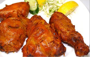タンドゥーリチキン (Tandoori Chicken) 1p