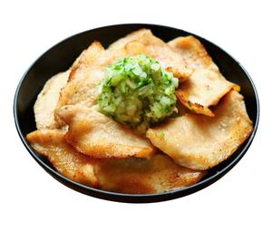 韓丼 ネギ塩豚トロ丼