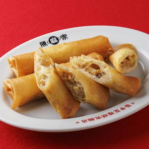 【単品】7種類の具材！パリパリ春巻き(4本)