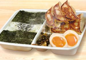 DX餃子弁当(餃子4個、から揚げ2個)