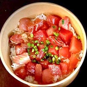 ポキ丼 マグロ+天かす