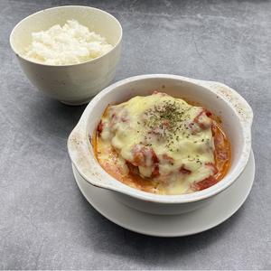 手ごねイタリアンハンバーグ弁当
