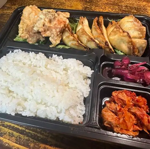 揚げ餃子弁当