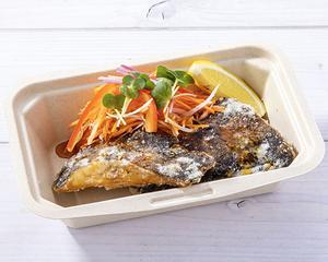 (おかず)北海道野付産黒カレイの唐揚げ 香味野菜甘酢かけ