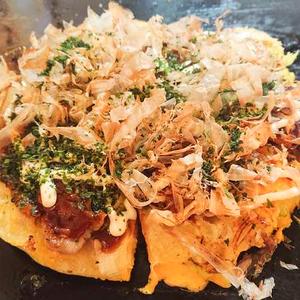 豚ねぎ天 Pork ＆ Spring Onion Okonomiyaki