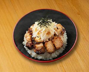 焼きあご塩らー麺 たかはし ミニ炙りチャーシュー丼