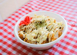 唐揚げマヨ丼
