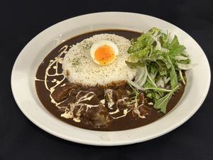 欧風黒バタービーフカレー(シングル、ごはん350g)