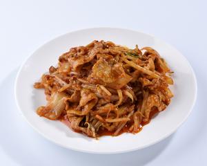 豚とキムチの炒め