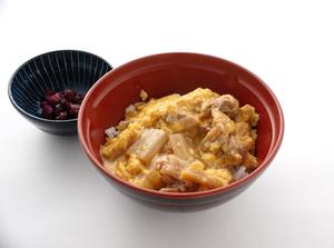 そば屋のミニ親子丼