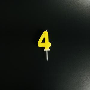 ナンバーキャンドル4