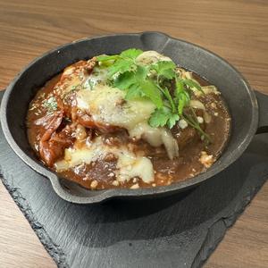 デミグラスチーズハンバーグ
