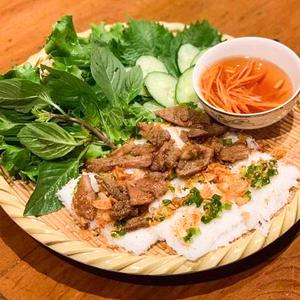 あみビーフンと焼肉 Banh hoi thit nuong