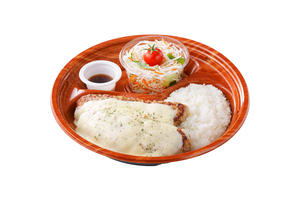 とろけるチーズインバーグディッシュ(ダブル)