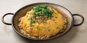 ココイロカフェ 鶏そぼろオムライス【和風仕立て】
