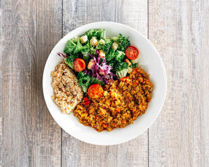 ホット&スパイシーキーマボウル Hot & Spicy Keema Bowl