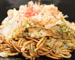 焼きそば【野菜(キャベツ・もやし)・豚肉入り】