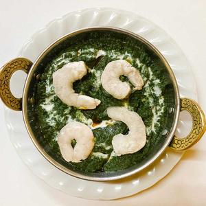 プラウンサグカレー   Prawn sag curry