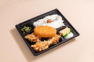 唐揚げコロッケ弁当
