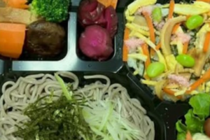 涼味ざるそばと彩りちらし寿司御膳
