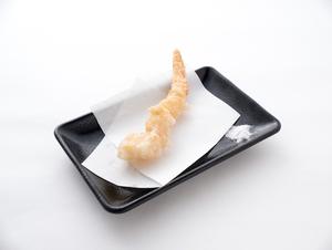 そば粉を使ったサクッとえび天ぷら