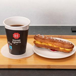 濃厚カスタードエクレール べーシックドリンクセット