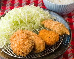 ミックスフライ定食 MIXED FRIED TEISOKU