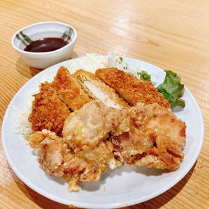 チキンカツ＆唐揚げ2個単品【カツソース】
