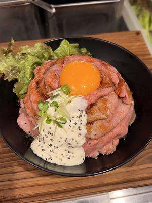 ローストビーフ丼